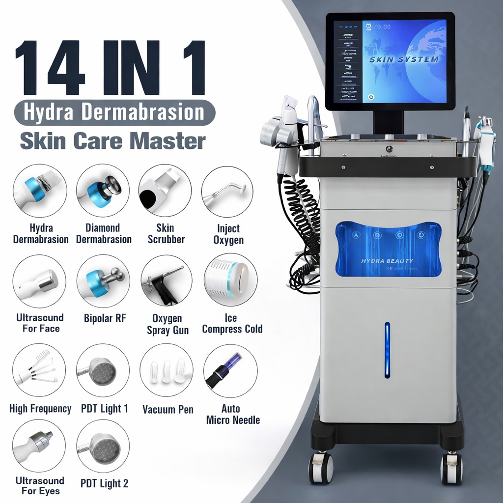 14 in 1 Hydra Dermabrasion Skin Care Machine