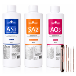 Hydrafacial Solution Set (AS1, SA2, AO3 – 400ml Each)