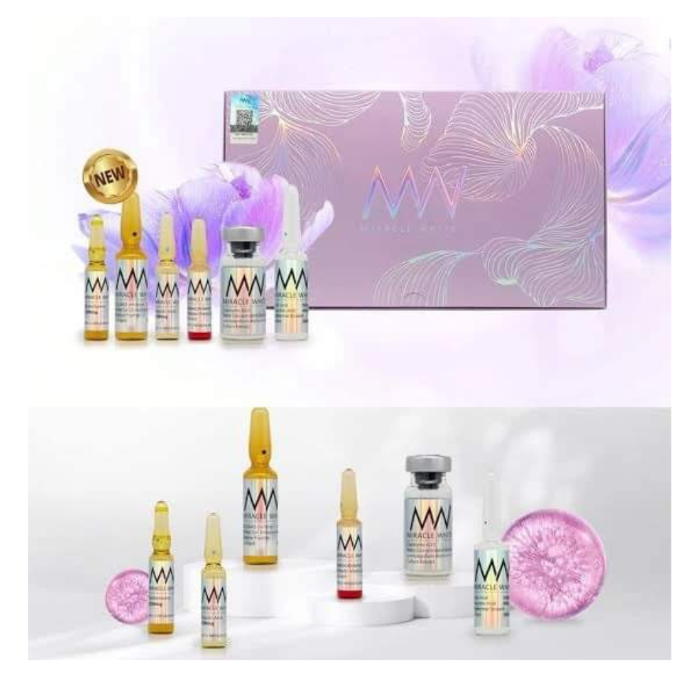 Miracle White Glutathione 60000mg Whitening Injections